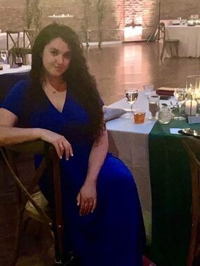 Eliza J Royal Blue Maxi Wrap Dress
